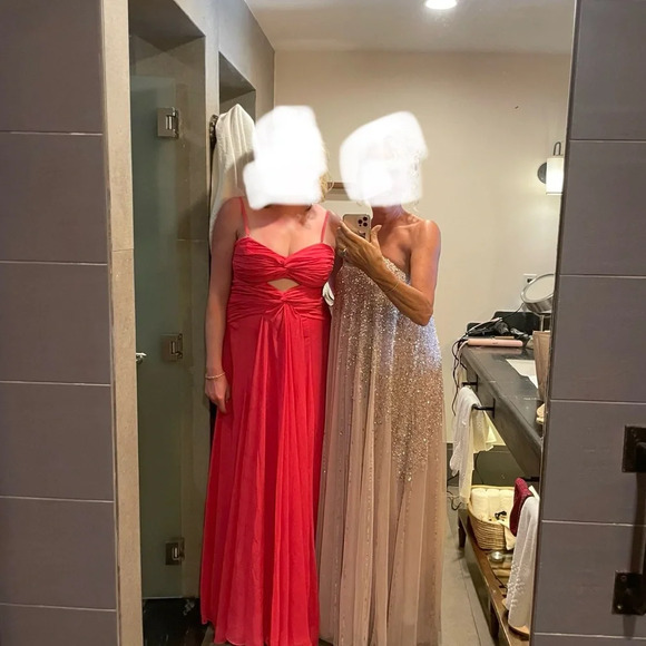 LIKELY Clea Gown in Raspberry Color - Picture 5 of 10